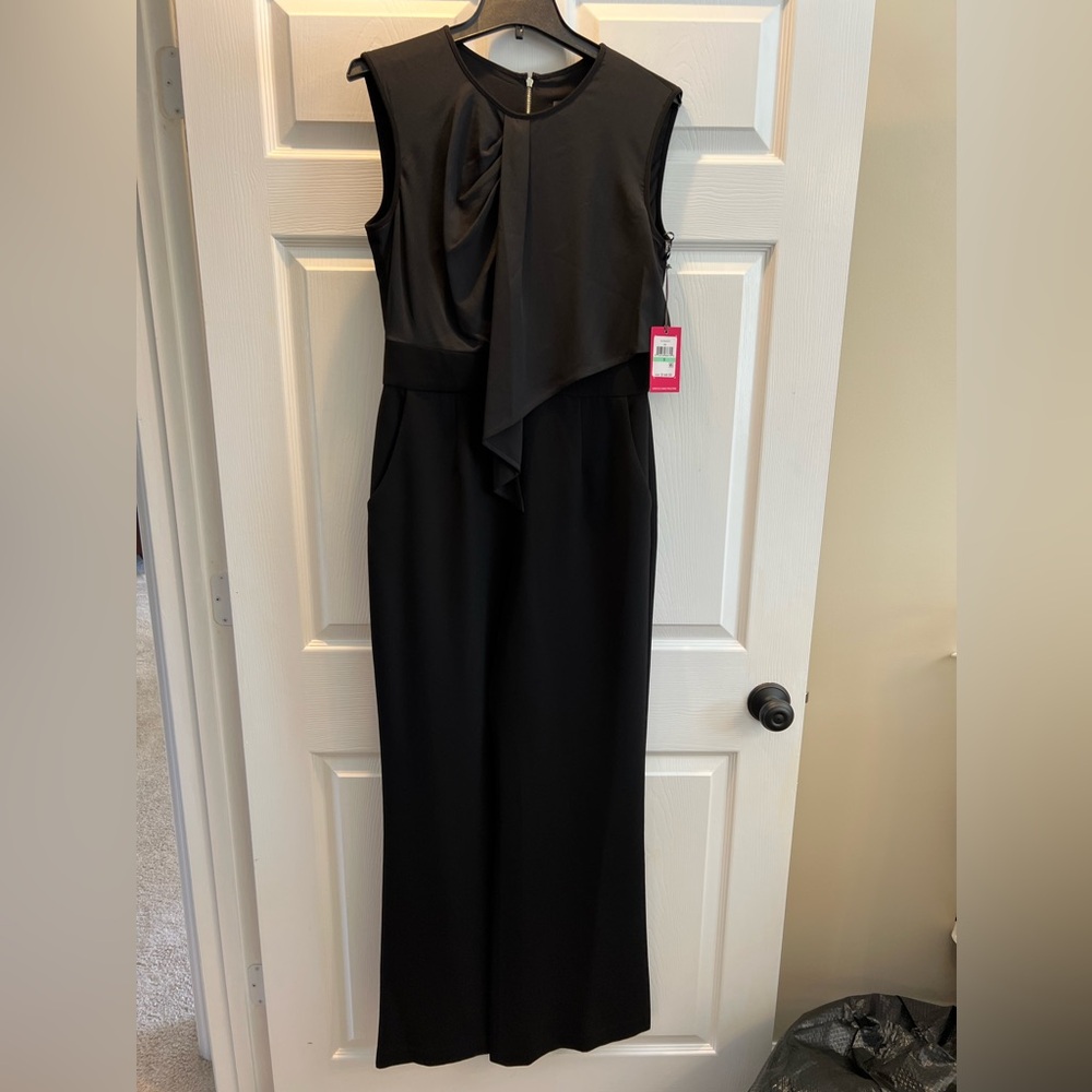 Women’s Vince Camuto Jumpsuit, Black, NWT, Size 8